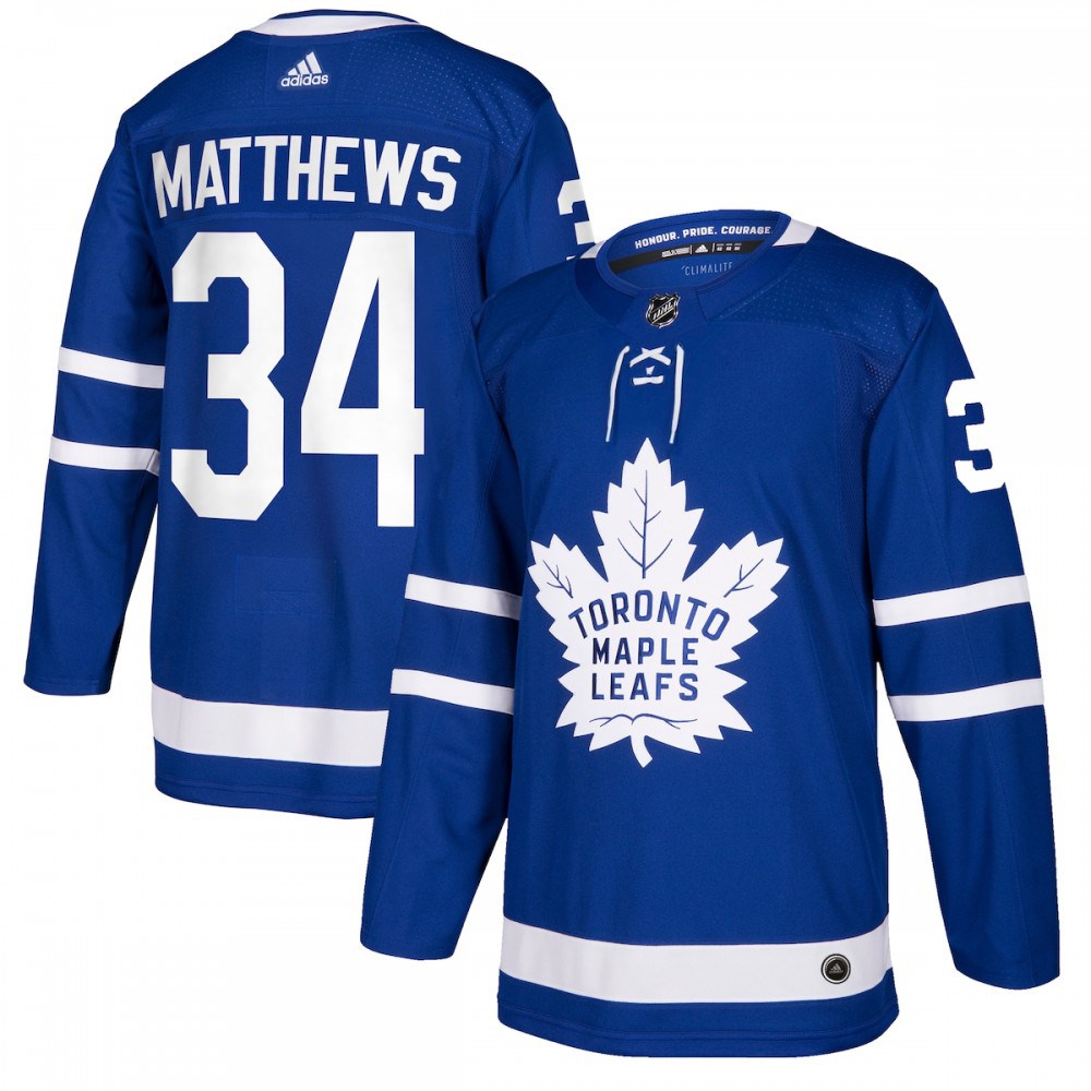 Auston Matthews Toronto Maple Leafs adidas Authentic Player Jersey - Blue-Pro Kit Vault | Brand New 26/27 Sports Jerseys
